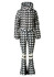 detail Dámsky overal - Perfect Moment Polar Flare Ski Suit Black/Snow White