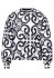 detail Dámska mikina Goldbergh Caprielle Sweater Black/White