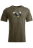 detail Pánske tričko Ortovox 140 Cool Landscape T-shirt M Dark Wild Herbs