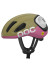 detail Cyklistická prilba POC Amidal Olivine Green Matt/Thulite Pink Matt