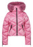 detail Dámska bunda Goldbergh Harumi Ski Jacket Faux Border Pink Cosmos