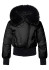 detail Dámska bunda Goldbergh Misake Ski Jacket Faux Border Black