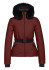 detail Dámska bunda Goldbergh Hida Ski Jacket Faux Border Vino Rosso