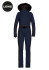 detail Dámska kombinéza Goldbergh Parry Long Ski Suit Faux Border French Blue