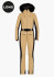 detail Dámska kombinéza Goldbergh Parry Long Ski Suit Faux Border Lark