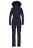 detail Dámska kombinéza Goldbergh Parry Ski Suit Faux Border French Blue