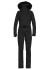 detail Dámska kombinéza Goldbergh Parry Ski Suit Faux Border Black