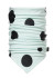 detail Dámsky nákrčník Goldbergh Tama Neckwarmer Dots Mint
