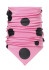 detail Dámsky nákrčník Goldbergh Tama Neckwarmer Dots Pink Cosmos