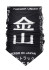 detail Dámsky nákrčník Goldbergh Mana Neckwarmer Street Signs Black/White