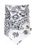 detail Dámsky nákrčník Goldbergh Kizuna Neckwarmer Bandana Paisley White