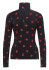 detail Dámsky rolák Goldbergh Aimi Ski Pully Black/Flame