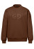 detail Dámska mikina Goldbergh Tova Crew Neck Sweater Deep Mocha