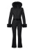 detail Dámska kombinéza Goldbergh Vita Ski Suit Faux Border Black