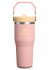 detail Termofľaša Stanley The IceFlow Flip Straw 2.0 Tumbler 600 ml/20 oz Peach Rose s integrovanou slamkou