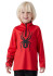 detail Detská funkčná mikina Spyder Challenge 1/2 Zip Spyder Red