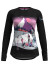 detail Dámske tričko s dlhým rukávom Crazy Long Sleeved Aria Woman Selfie