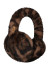 detail Barts Big Fur Earmuffs 6196-2602-37 Print Brown