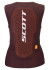 detail Scott Vest Airflow W's cocoa red