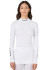 detail UYN W Elevatyon Biomorph UW Shirt Long_Sl.Turtle Neck White W000