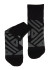 detail On Running Mid Sock W Black/Shadow