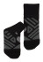 detail On Running Mid Sock M Black/Shadow