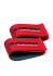 detail Pásky Stockli Skiclip rubber WRT red (pair)
