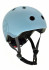 detail Detská prilba Scoot & Ride S/M – Oceľovo modrá