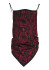 detail Nákrčník Goldbergh Marf Red Python