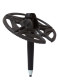 náhľad Leki Twister powder snow revolving basket, one size