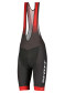 náhľad Pánske cyklistické kraťasy s trakmi Scott Bibshorts M's RC Team ++ Dark Grey/Fiery Red