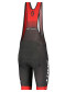 náhľad Pánske cyklistické kraťasy s trakmi Scott Bibshorts M's RC Team ++ Dark Grey/Fiery Red