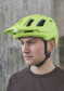 náhľad Cyklistická prilba Poc Axion Fluorescent Yellow / Green Matt