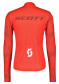 náhľad Pánsky cyklistický dres Scott Shirt M's RC Team 10 LS – Fiery Red / White