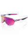 náhľad 100% S2 - Polished Translucent Grey - Purple Multilayer Mirror Lens
