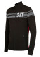 náhľad Pánský svetr Newland N3 3823/0108 Man Full Zip Black/White