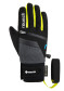 náhľad Dětské rukavice Reusch Travis GORE-TEX® Junior - Black/Black Mel/Safety Yellow