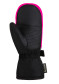 náhľad Dětské lyžařské rukavice Reusch Flash GORE-TEX JR Mitten Black/Melang/Pink Glo