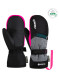 náhľad Dětské lyžařské rukavice Reusch Flash GORE-TEX JR Mitten Black/Melang/Pink Glo