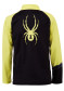 náhľad Detský rolák Spyder Boys Web-Zip T-Neck-black yellow
