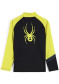 náhľad Detský rolák Spyder Boys Web-Zip T-Neck-black yellow