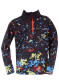 náhľad Detský rolák Spyder Boys Digital-Zip T-Neck-digi bug