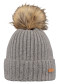 náhľad Dámska čiapka Barts Augusti Beanie Heather Grey