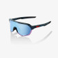 náhľad 100% S2 Black Holographic Hiper Blue Multilayer Mirror Lens