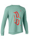 náhľad Detský cyklistický dres Fox Yth Ranger Dr LS Jersey Eucalyptus