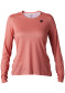 náhľad Dámsky cyklistický dres Fox W Flexair Ascent LS Jersey Salmon