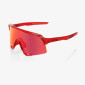 náhľad 100% S3 - Gloss Translucent Red / Hiper Red Mirror lens