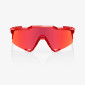 náhľad 100% SPEEDCRAFT - Gloss Translucent Red - Hiper Red Mirror lens