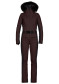 náhľad Goldbergh Parry LONG Ski Jumpsuit Real Border Dark Brown