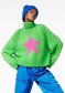náhľad Goldbergh Beauty Long Sleeve Knit Sweater flash green